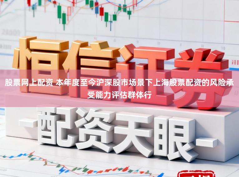 股票网上配资 本年度至今沪深股市场景下上海股票配资的风险承受能力评估群体行
