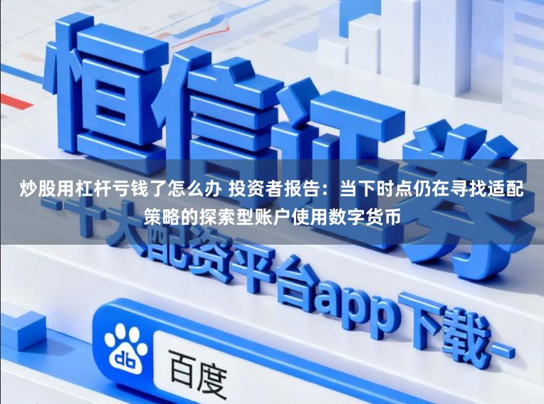 炒股用杠杆亏钱了怎么办 投资者报告：当下时点仍在寻找适配策略的探索型账户使用数字货币