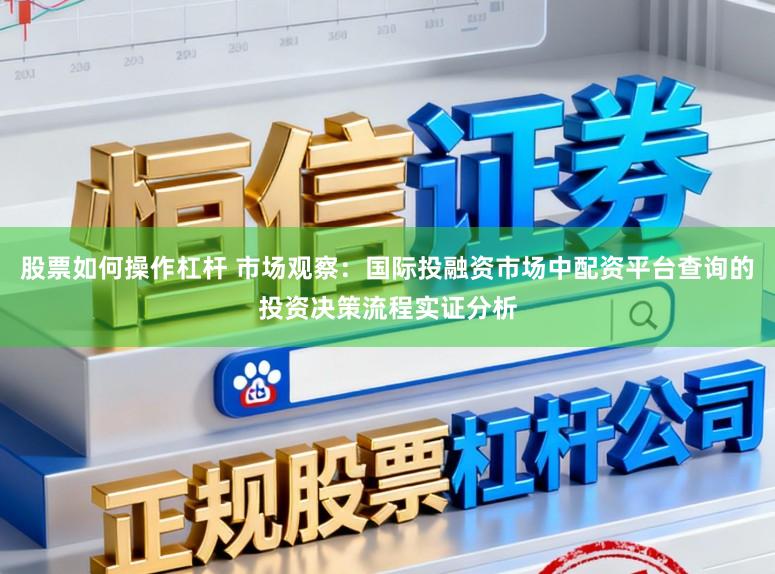 股票如何操作杠杆 市场观察：国际投融资市场中配资平台查询的投资决策流程实证分析
