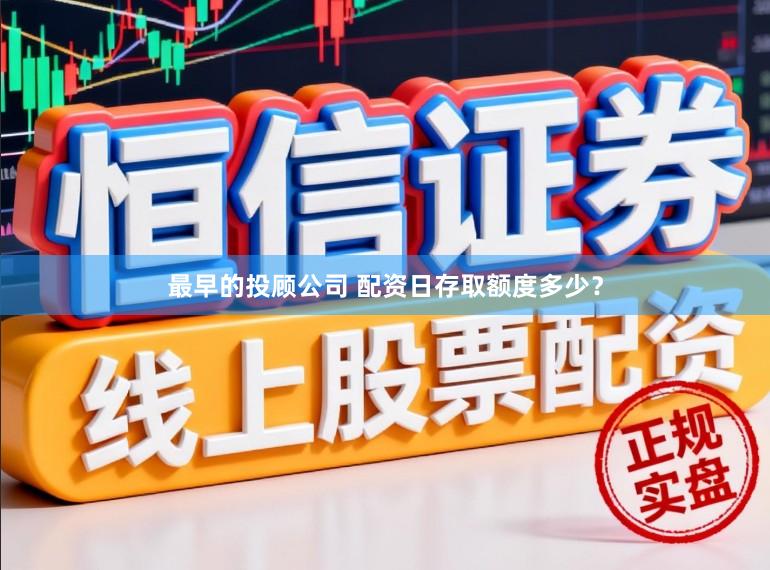 最早的投顾公司 配资日存取额度多少？