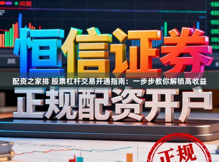 配资之家排 股票杠杆交易开通指南：一步步教你解锁高收益